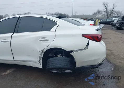 2018 Infiniti Q50 3.0T Sport from USA, damaged, VIN JN1EV7AR5JM445134